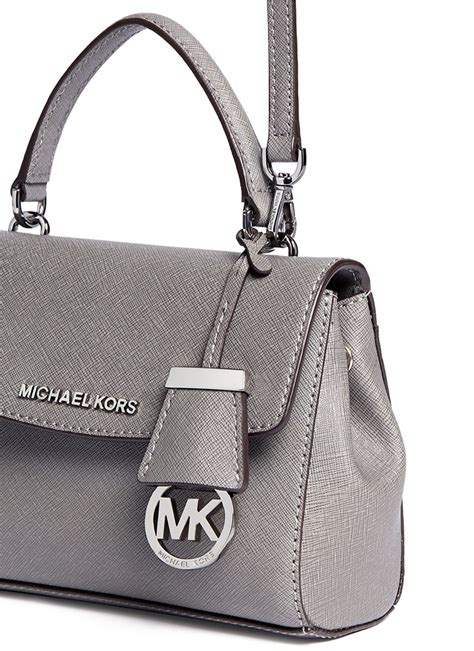 small michael kors grey purse|Michael Kors grey tote bag.